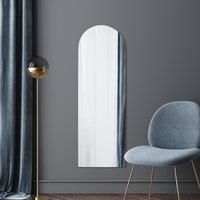 Arcus Slim Frameless Arched Full Length Wall Mirror