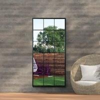 Fenestra Modern Rectangle Window Indoor Outdoor Full Length Wall Mirror