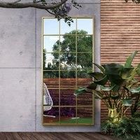 Fenestra Modern Rectangle Window Indoor Outdoor Full Length Wall Mirror