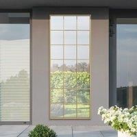 Fenestra Modern Rectangle Window Indoor Outdoor Full Length Wall Mirror