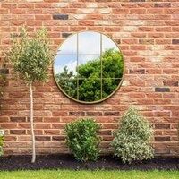 Circulus Round Window Indoor Outdoor Wall Mirror