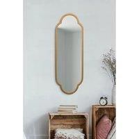 Mirroroutlet Duplici - New Gold Metal Framed Double Arched Oval Wall Mirror 40inch X 14inch 102Cm X 35 5Cm