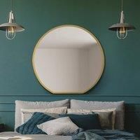 Circulus Round Indoor Outdoor Overmantel Wall Mirror
