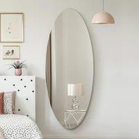 Ovale Frameless Oval Wall Mirror