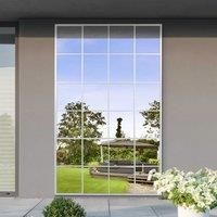 Fenestra Modern Rectangle Window Indoor Outdoor Full Length Wall Mirror