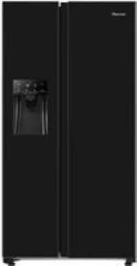 Fridgemaster MS91500IFB 91cm American Fridge Freezer Black