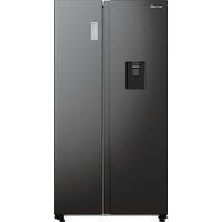 Fridgemaster MS91547BFE 92cm Frost Free American Fridge Freezer Black