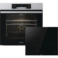 Hisense BI6062HIXUK Built In Single Oven & Induction Hob Stainless Steel /