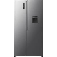 Fridgemaster MS91558DES 91cm Frost Free American Fridge Freezer Silver E Rated