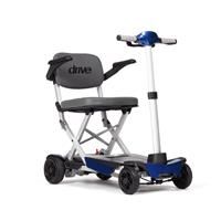 NEW BLUE DRIVE ULTRA LIGHT WEIGHT MANUAL FOLD PLUS MOBILITY BOOT SCOOTER
