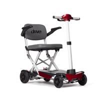 NEW RED DRIVE ULTRA LIGHT WEIGHT MANUAL FOLD+ MOBILITY BOOT SCOOTER
