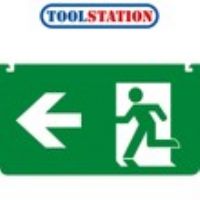 Integral LED MultiFit IP20 LED 26m Emergency Exit Sign Legend Double Sided (...