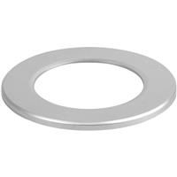 Integral LED Bezel for Compact Eco Downlights Matt Silver Polycarbonate