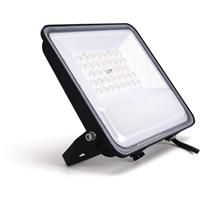 Integral LED Precision Plus 2 Floodlight IP65 100W 16000lm 4000K in Black Rubber