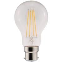 Integral LED Max Efficiency A60 GLS Bulb B22 3.8W 806lm 4000K in Clear