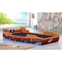 Caribbean Pirate Ship Bed Single