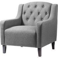 Portland Fabric Armchair Grey