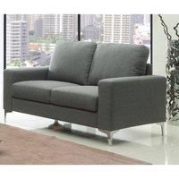 Selsey 2 Seater Fabric Sofa Grey