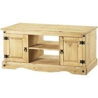 Corona TV Flatscreen Unit with 2 Doors 1 Shelf