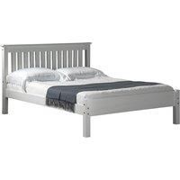 Manila LFE Pine Double Bed - White