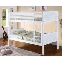 Castleton Solid Wood Bunk Bed White