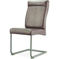 Heartlands Furniture Harper Special Pu Brown Chairs 2's