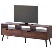 Heartlands Furniture Gjoratv Unit Large Walnut