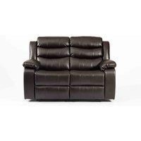 Heartlands Furniture Turin Recliner 2 Seater Brown