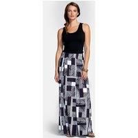 Box Pleat Maxi Skirt