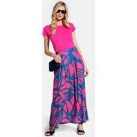Box Pleat Maxi Skirt