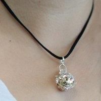 1 X Silver Angel Bell - Night-time - 18mm