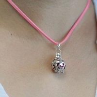 1 X Silver Angel Bell - Seduction - 16mm