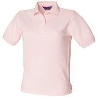 Henbury Womens/Ladies 65/35 Polo Shirt (L) (Lavender)