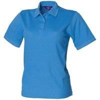Henbury Womens/Ladies 65/35 Polo Shirt (2XL) (Jade)