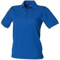 Henbury Womens/Ladies 65/35 Polo Shirt (M) (Royal)