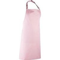 Premier Colours Bib Apron / Workwear (One Size) (Pink)