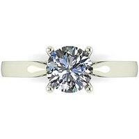 Moissanite Moissanite 9Ct Gold 1Ct Special Edition 100 Facets Solitaire Ring