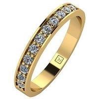 Moissanite Lady Lynsey 9Ct Gold 1Ct Moissanite Eternity Ring