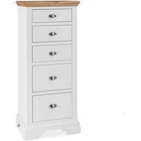 Norfolk Two Tone 5 Drawer Tall Chest