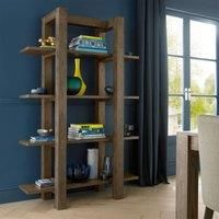 Bentley Designs Turin Dark Oak Open Shelf Unit