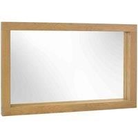 Home Origins Blake Light Oak Landscape Mirror