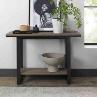 Home Origins Turner Weathered Oak & Peppercorn Console Table