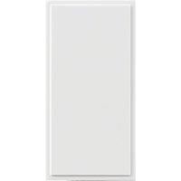 KnightsBridge Pack of 10 - Half Blanking Modules (25 x 50mm) - White