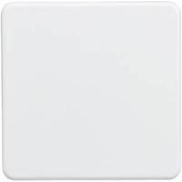 Knightsbridge SF8350MW Screwless 1G Blanking Plate-Matt White