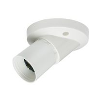 KnightsBridge T2 Angled Short Skirt BC Batten Holder - 3 Terminals