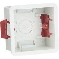 Knightsbridge 1-Gang Dry Lining Box 47mm 10 Pack (196YC)