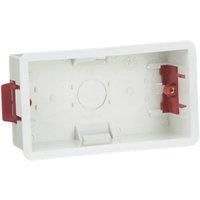 Knightsbridge 2-Gang Dry Lining Box 47mm 10 Pack (315YC)