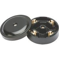 KnightsBridge 20A Junction Box 4-Terminal - Black (59mm)