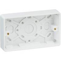 KnightsBridge Curved Edge Double 25mm Pattress Box