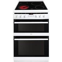 Amica AFC6550WH 60cm Electric Cooker with Ceramic Hob - White